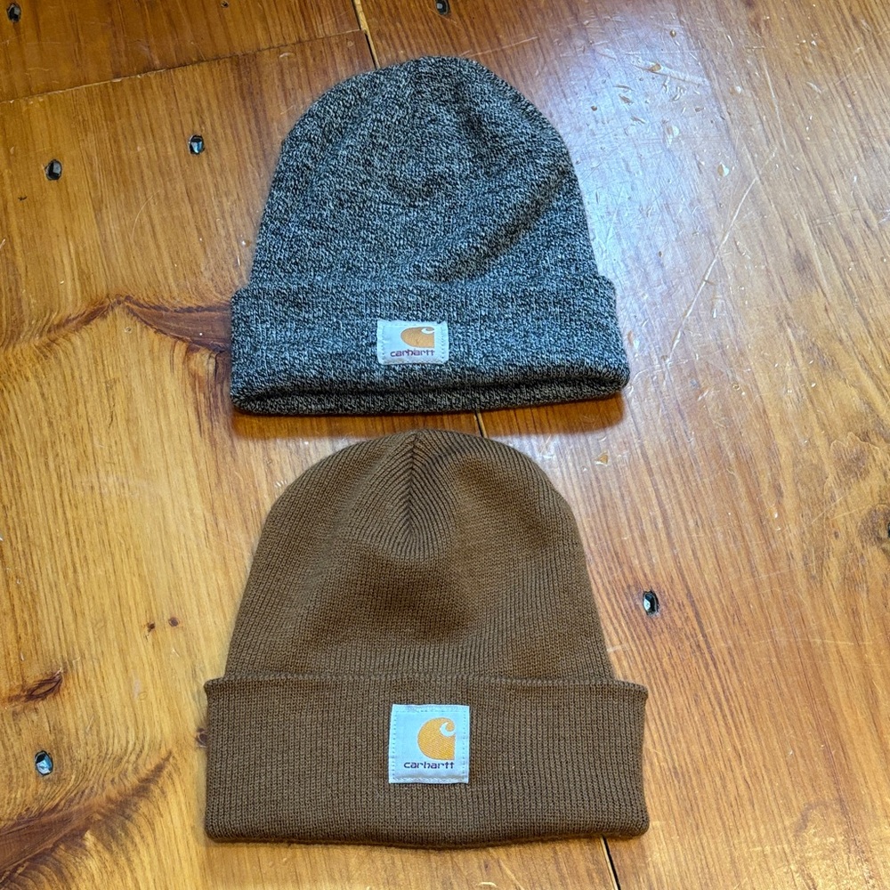 CARHARTT O/S Knit Cap Logo Fold Over Band